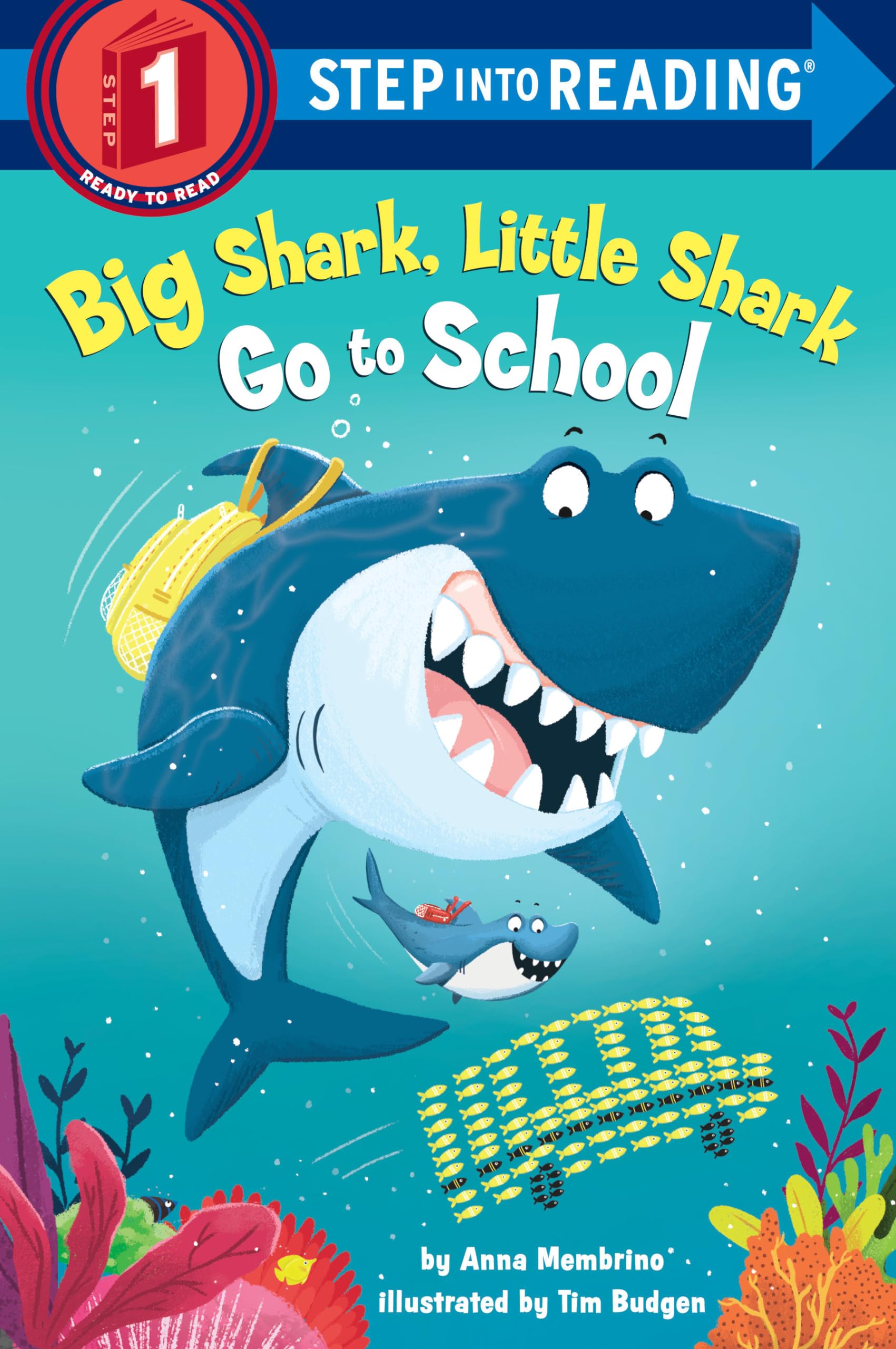 Big Shark, Little Shark Go to School (Step into Reading) Non-fiction