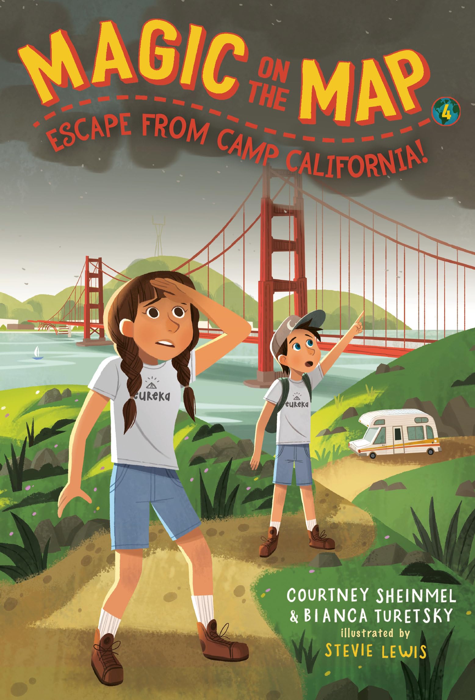Magic on the Map #4: Escape From Camp California Non-fiction