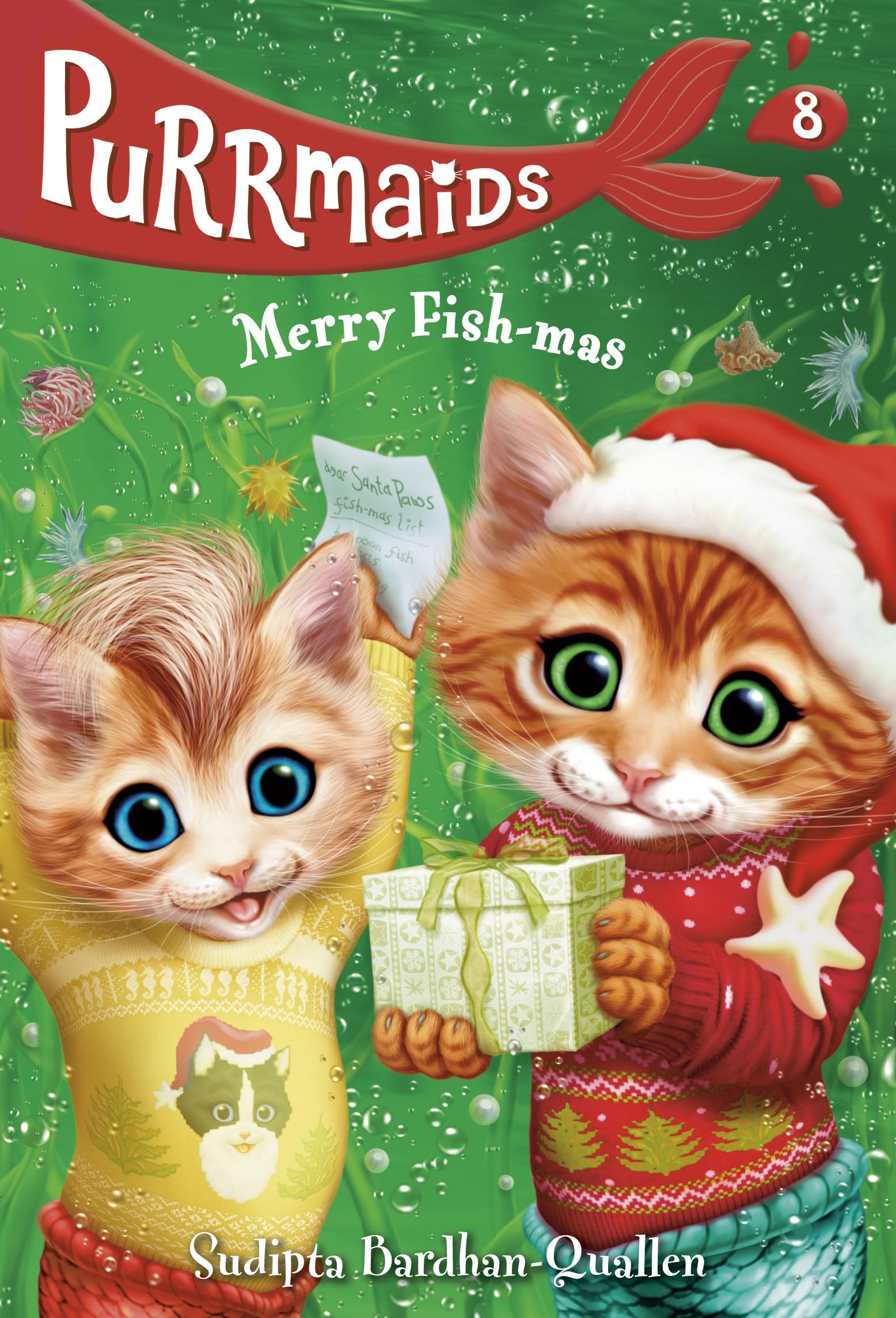 Purrmaids #8: Merry Fish-mas Novels & Short Stories