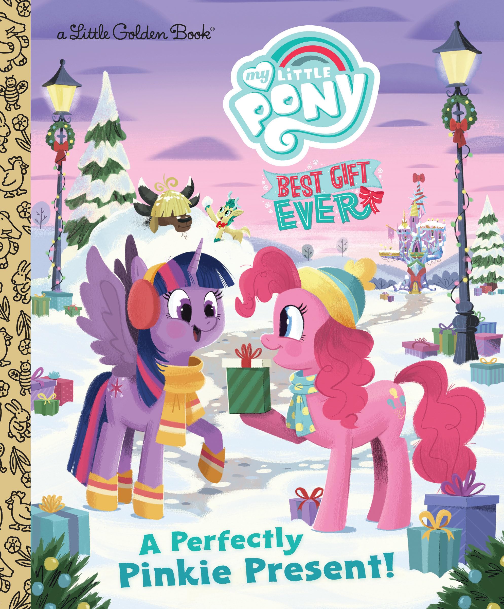 My Little Pony Best Gift Ever: A Perfectly Pinkie Present (Little Golden Books) Manga