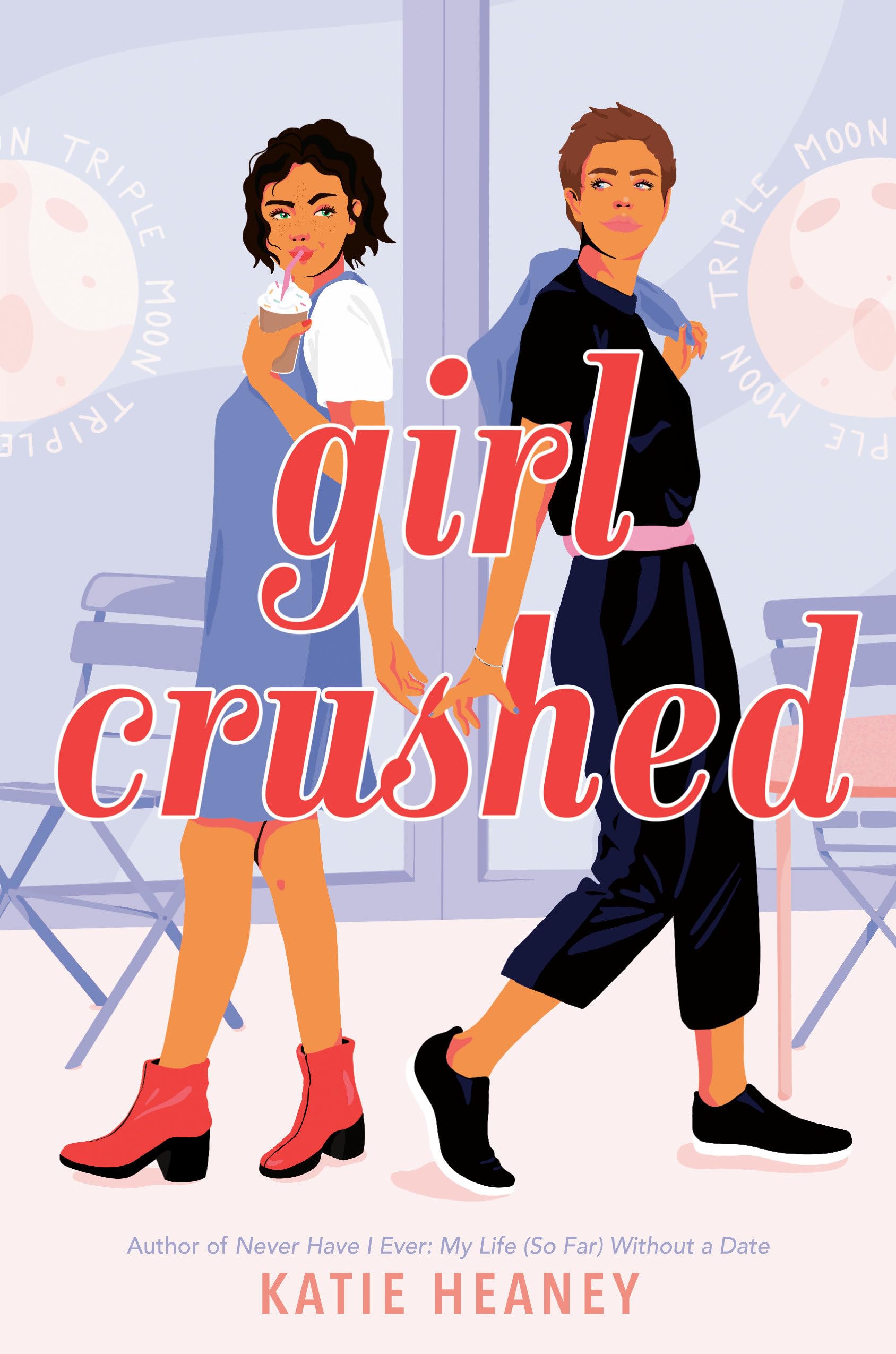 Girl Crushed Second-hand LGBTQ+ romance novels
