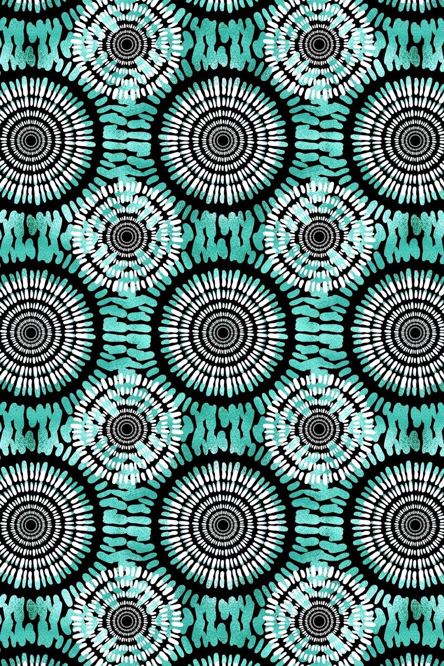 Bullet Journal Notebook Batik Style Pattern 5: 162 Numbered Pages With 150 Dot Grid Pages, 6 Index Pages and 2 Key Pages For Journaling, Writing, ... Size. (Journal Time Dot Series, Band 62) Self-help