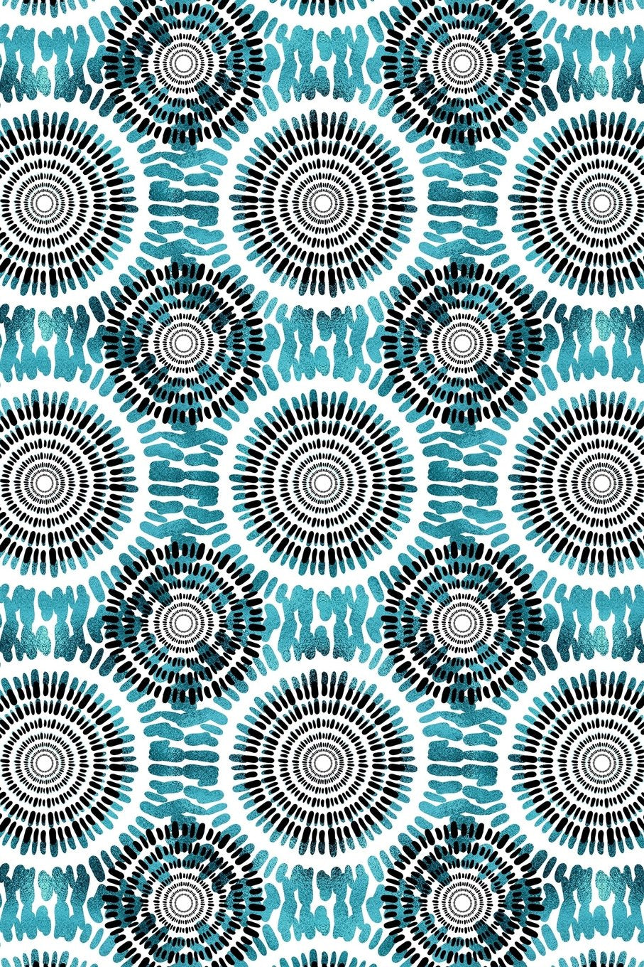 Bullet Journal Notebook Batik Style Pattern 11: 162 Numbered Pages With 150 Dot Grid Pages, 6 Index Pages and 2 Key Pages For Journaling, Writing, ... Size. (Journal Time Dot Series, Band 68) Self-help