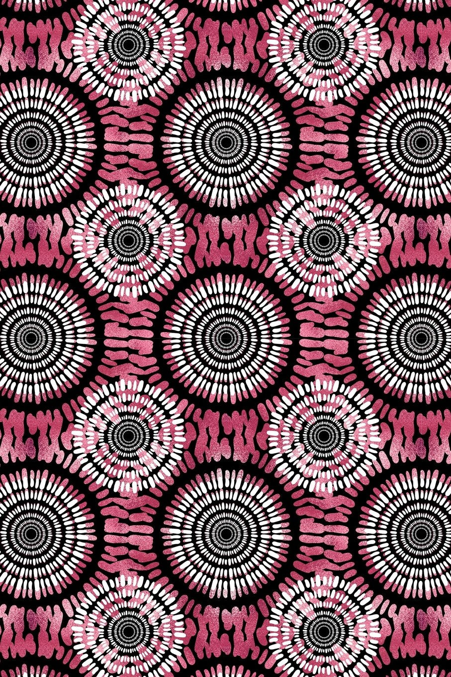 Journal Notebook Batik Style Pattern 6: 162 Lined and Numbered Pages With Index For Journaling, Writing, Planning and Doodling, For Women, Men, Kids, ... Size. (Journal Time Lined Series, Band 63) Self-help