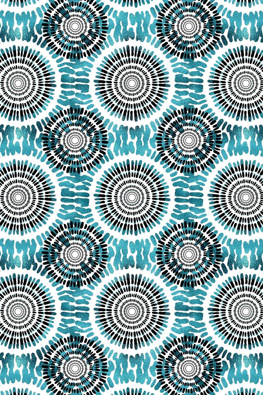 Journal Notebook Batik Style Pattern 11: 162 Lined and Numbered Pages With Index For Journaling, Writing, Planning and Doodling, For Women, Men, Kids, ... Size. (Journal Time Lined Series, Band 68) Self-help