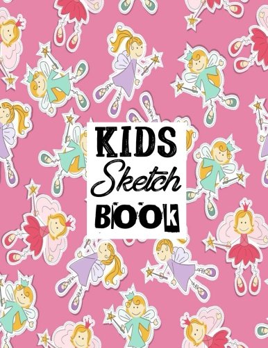 Kids Sketch Book: Blank Sketchbook Angels Theme For Kids Large Size 8.5 x 11 100pages Arts & Music