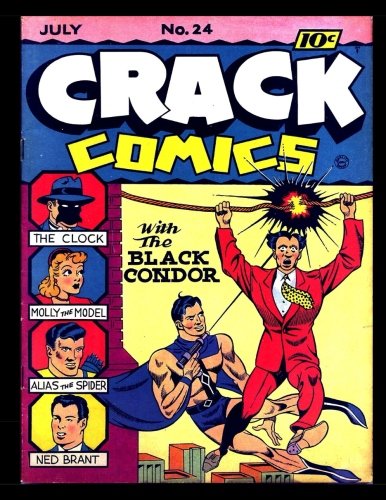 Crack Comics #24: Golden Age Superhero Comic 1942 Superheroes