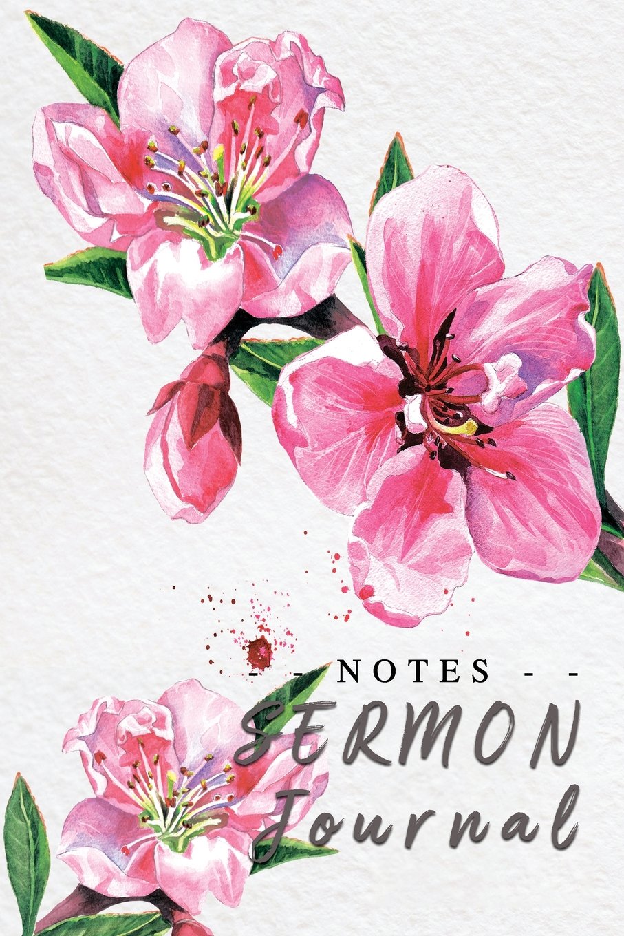 Sermon Notes Journal: Portable Size 6x9" for Sermons, Church, Lessons, Teaching, Daily Prayer with 3 Modern Pattern Lettering & Calligraphy (Smart to Record & Perfect bound) Religion & Esotericism