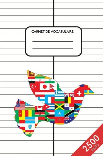Carnet de Vocabulaire: A5 | 2500 mots | 100 pages | doublé | deux colonnes Study Guides