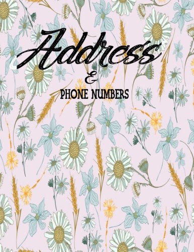 Address & Phone Numbers: Large Print, Font For Contacts, Addresses, Phone Numbers, Emails & Birthday. Journal Notebook. Over 200 Spaces To Organise Contacts Business & Technology