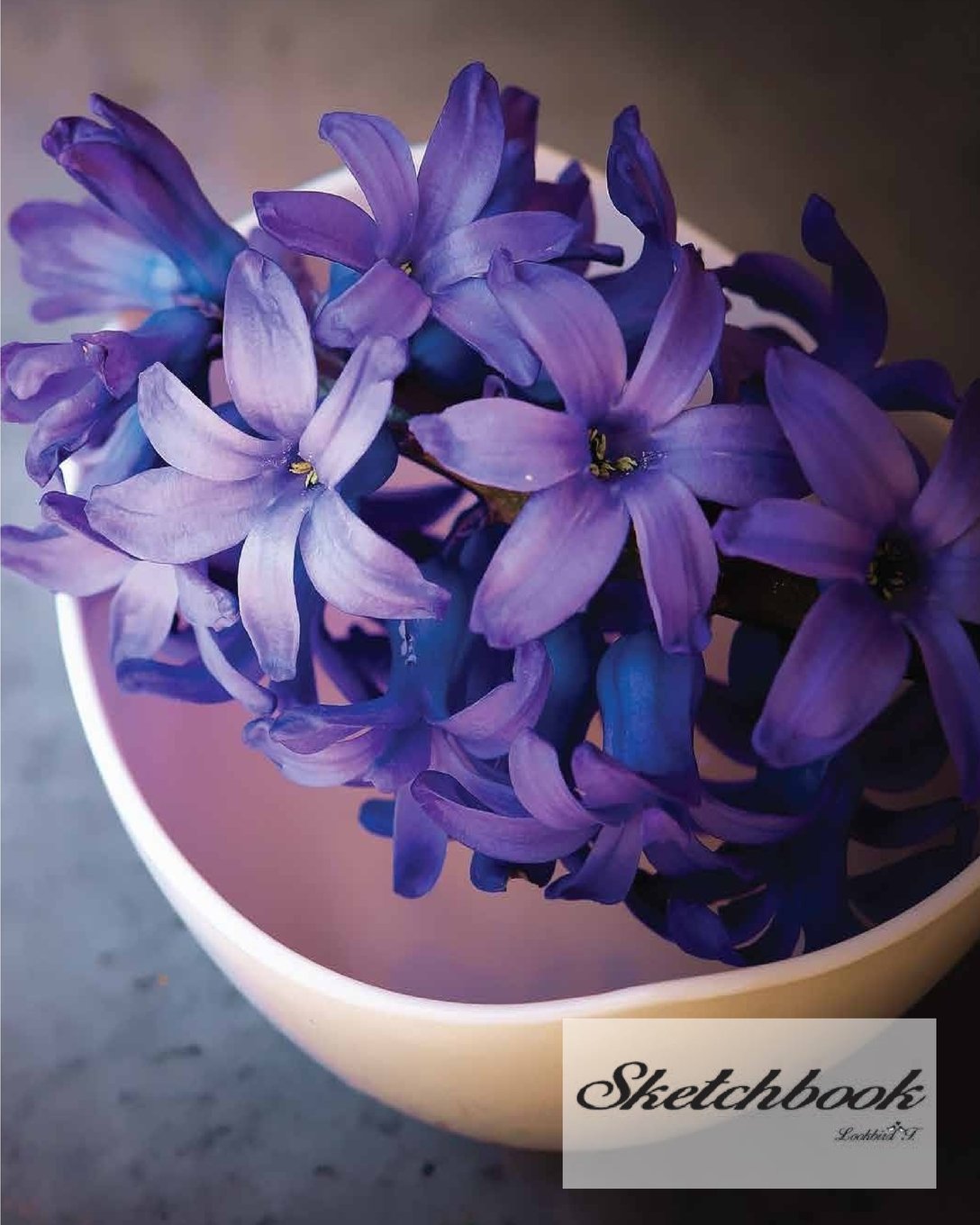 Sketchbook: hyacinth : 120 Pages of 8" x 10" Blank Paper for Drawing, Doodling or Sketching (Sketchbooks) Lifestyle