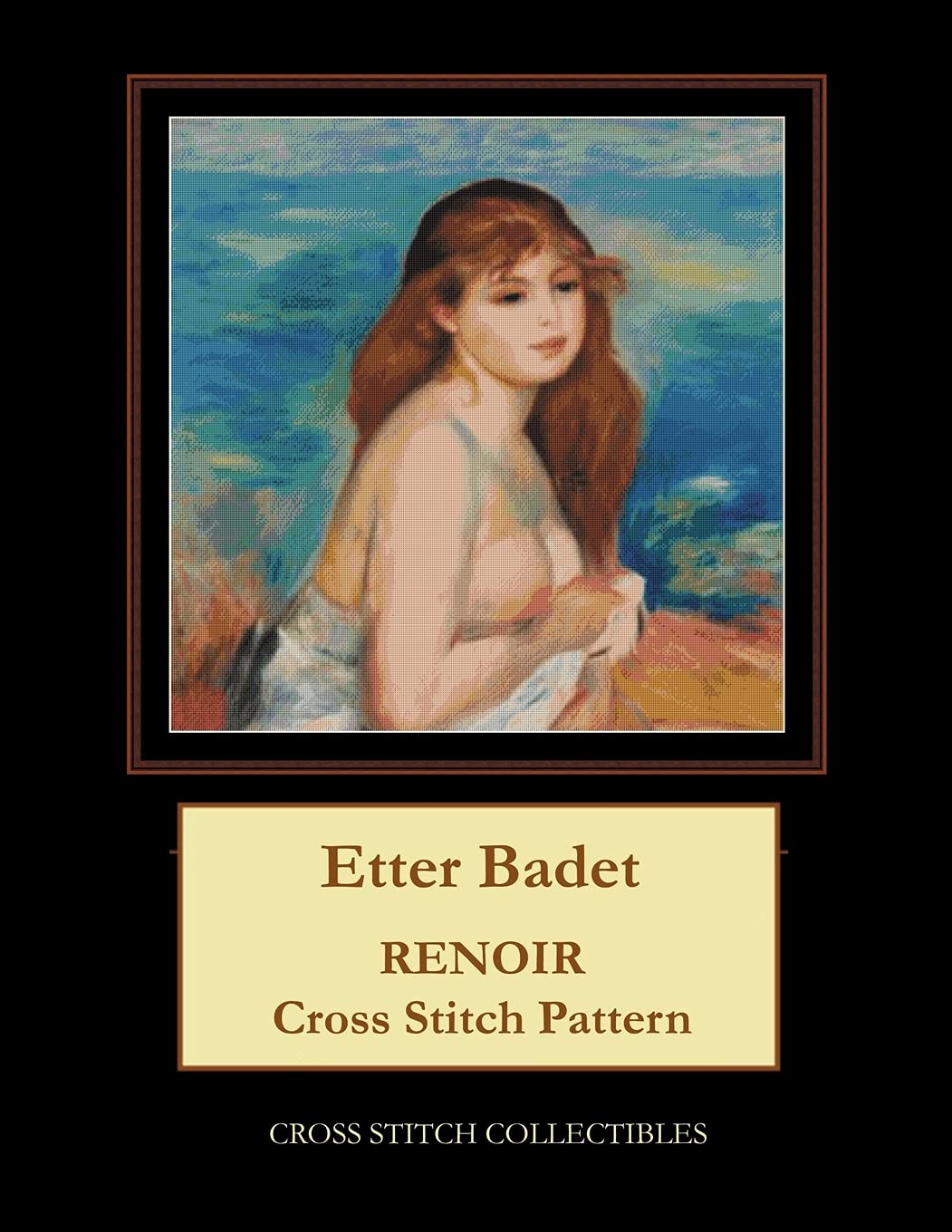 Etter Badet: Renoir Cross Stitch Pattern Hobbies & Crafts