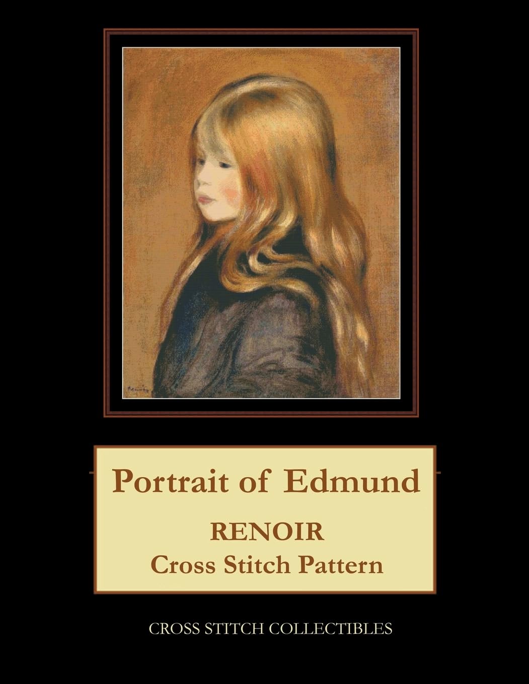 Portrait of Edmund: Renoir Cross Stitch Pattern Hobbies & Crafts