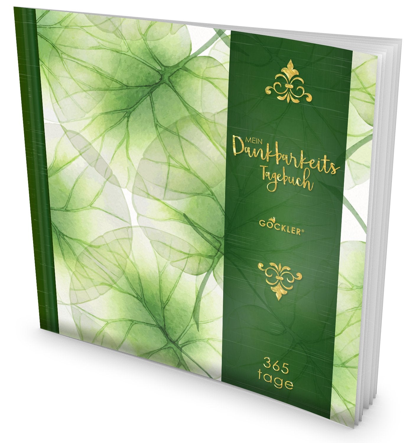 GOCKLER® Dankbarkeits-Tagebuch: 365 Tage Erfolgs Journal für mehr Achtsamkeit, Gelassenheit & Glück im Leben +++ NEUE AUFLAGE mit glänzendem Softcover +++ DesignArt.: Pastell Blüten Lifestyle