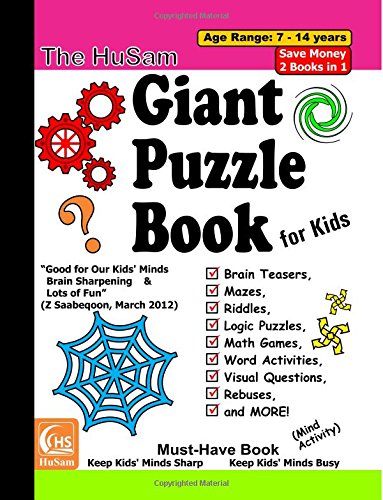 The HuSam Giant Puzzle Book for Kids Leisure & Fun