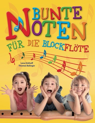 Bunte Noten für die Blockflöte Sheet Music