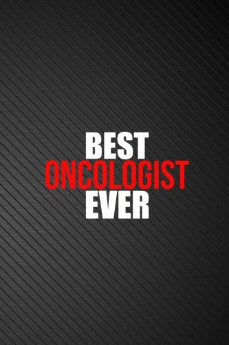 Best Oncologist. Ever: Notebook Unlined Journal Sketchnote handbook (6x9 inches) - 110 Pages - Black Cover Lifestyle