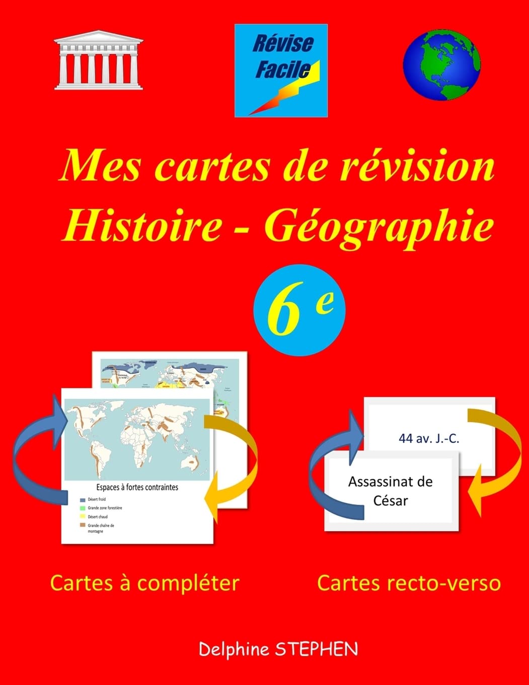 Mes cartes de révision Histoire - Géographie 6e Education & Training