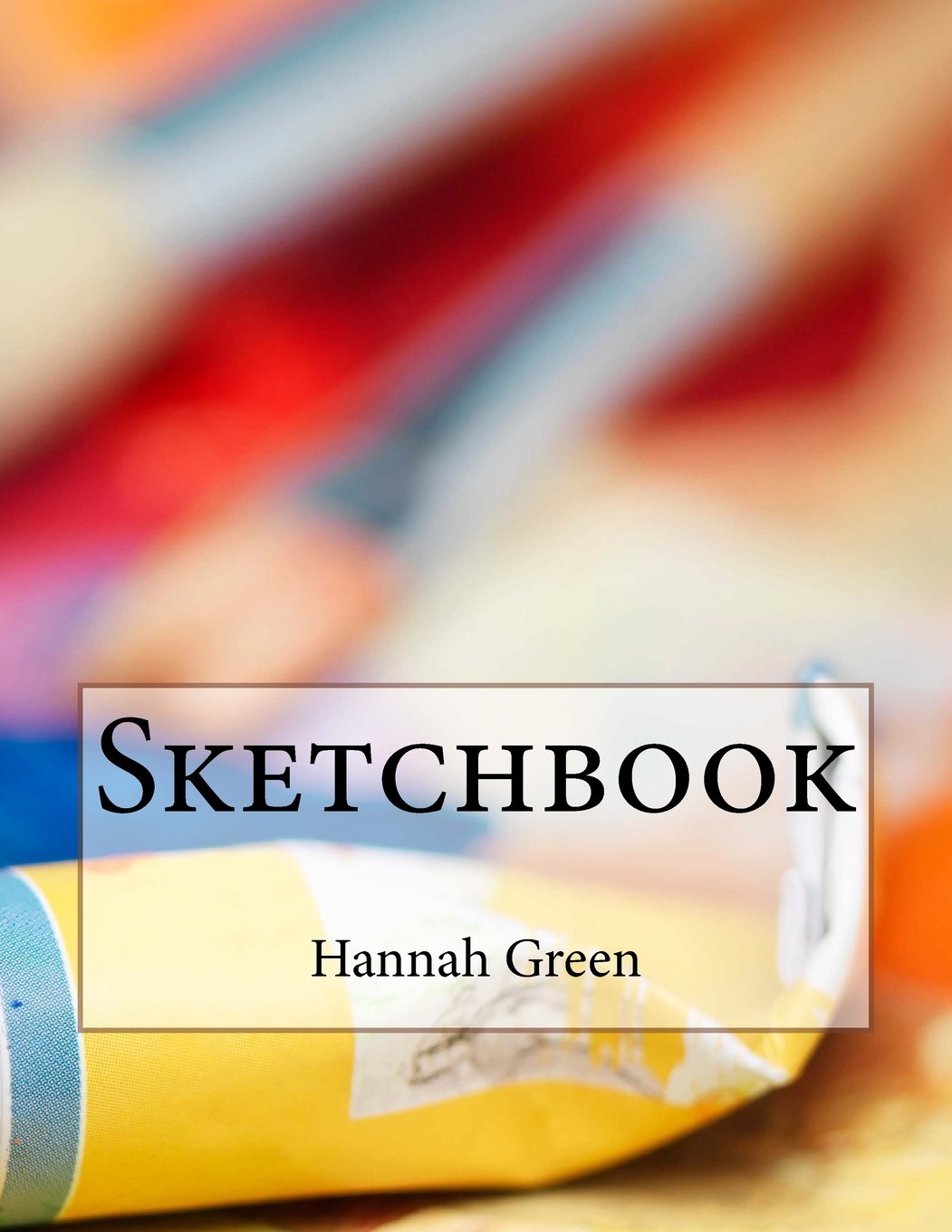 Sketchbook: Brush stroke design: 110 Pages of 8.5" x 11" Blank Paper for Drawing, Doodling or Sketching (Sketchbooks) Lifestyle