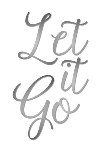Let It Go Notebook (7 x 10 Inches): A Classic Ruled/Lined 7x10 Inch Notebook/Journal/Composition Book To Write In With Inspirational/Motivational ... Best Friend and Other Women and Teen Girls)) Books