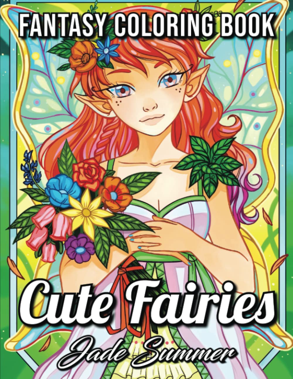 Cute Fairies: An Adult Coloring Book with Adorable Fairy Girls, Magical Forest Animals, and Delightful Fantasy Scenes for Relaxation Film, Art & Culture