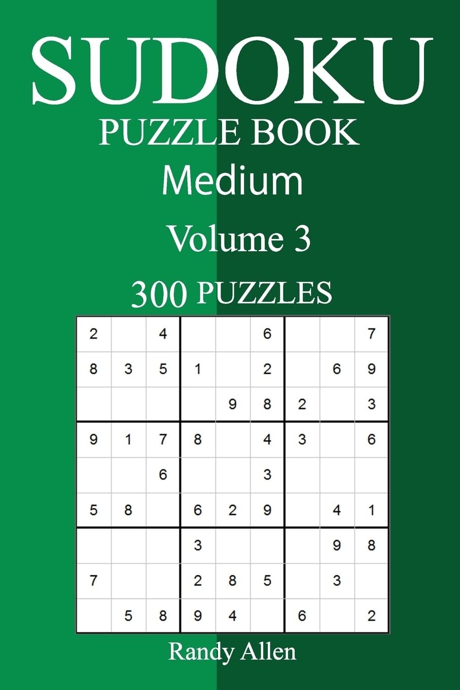 Product Image: 300 Medium Sudoku Puzzle Book