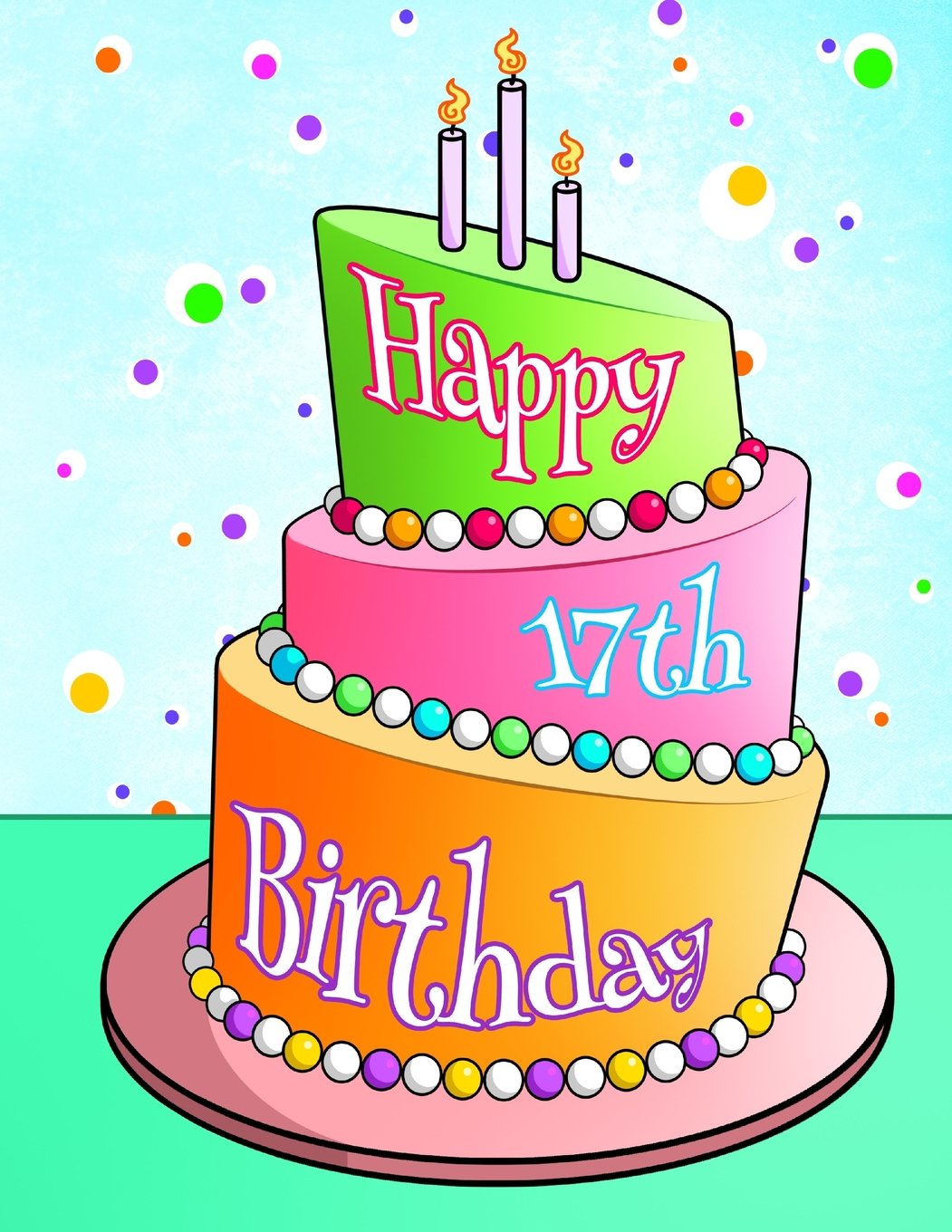 Happy 17th Birthday: Discreet Internet Website Password Organizer, Birthday Gifts for 17 Year Old Girls or Boys, Teens, 8 1/2" x 11" Books