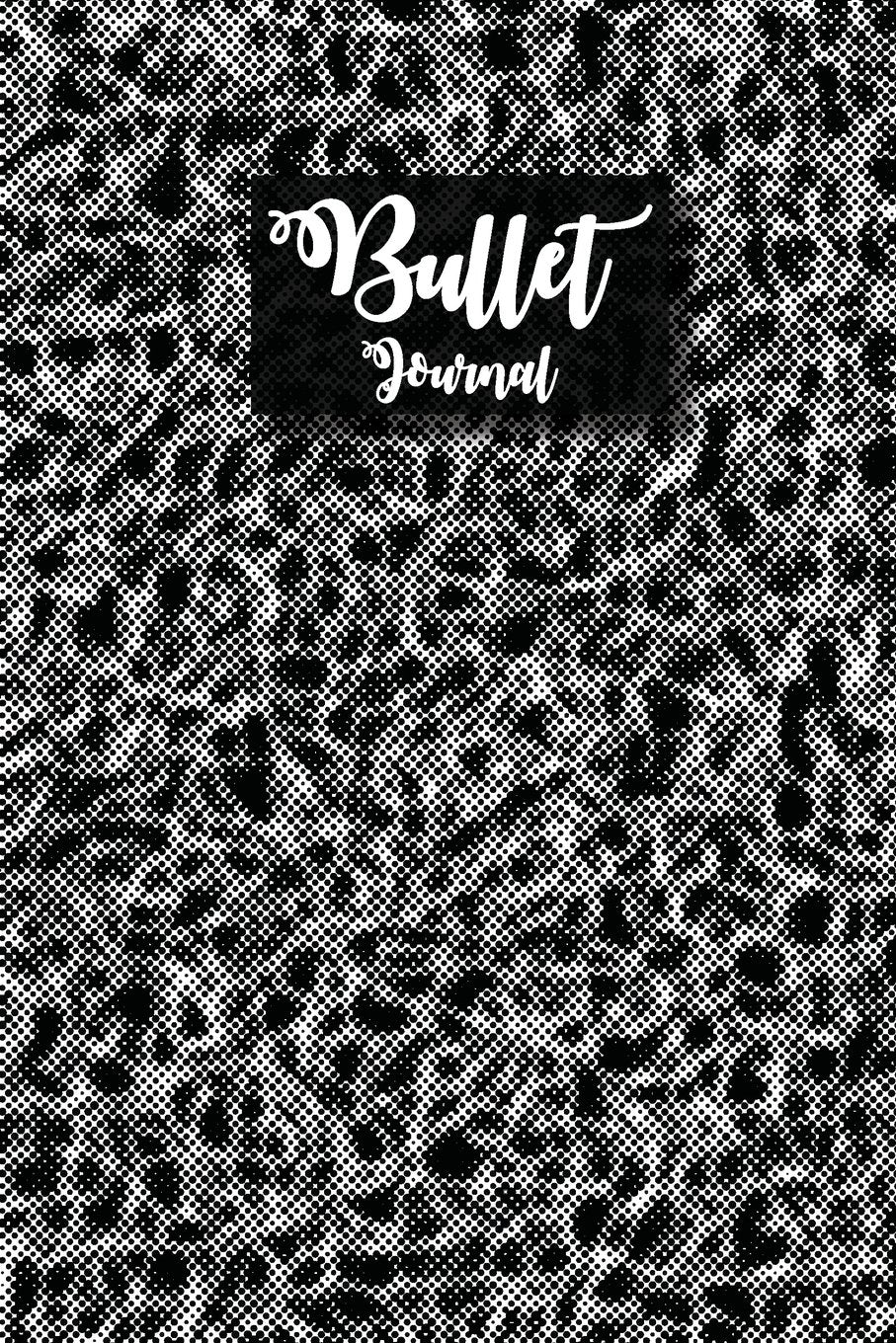 Bullet Journal: Halftone Premium Cover Design - Blank Bullet Journal With 0.25" Dot Grid Journal - Softcover - Blank Notebook and Journal Hobbies & Crafts