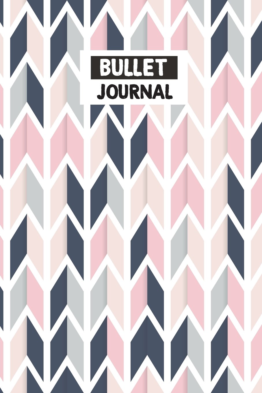 Bullet Journal: Minimalist Pattern - Blank Bullet Journal Notebook with 0.25" Dot Grid Notebook - For Planner, Sketch, Budget, Monthly and etc. Hobbies & Crafts