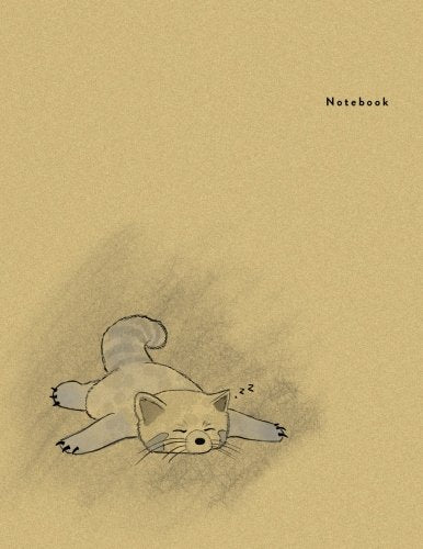 Notebook: Sleeping Red Panda - Minimal Design Unlined Notebook - Large (8.5 x 11 inches) - 100 Pages (Minimal Design Notebooks, Band 14) Arts & Music