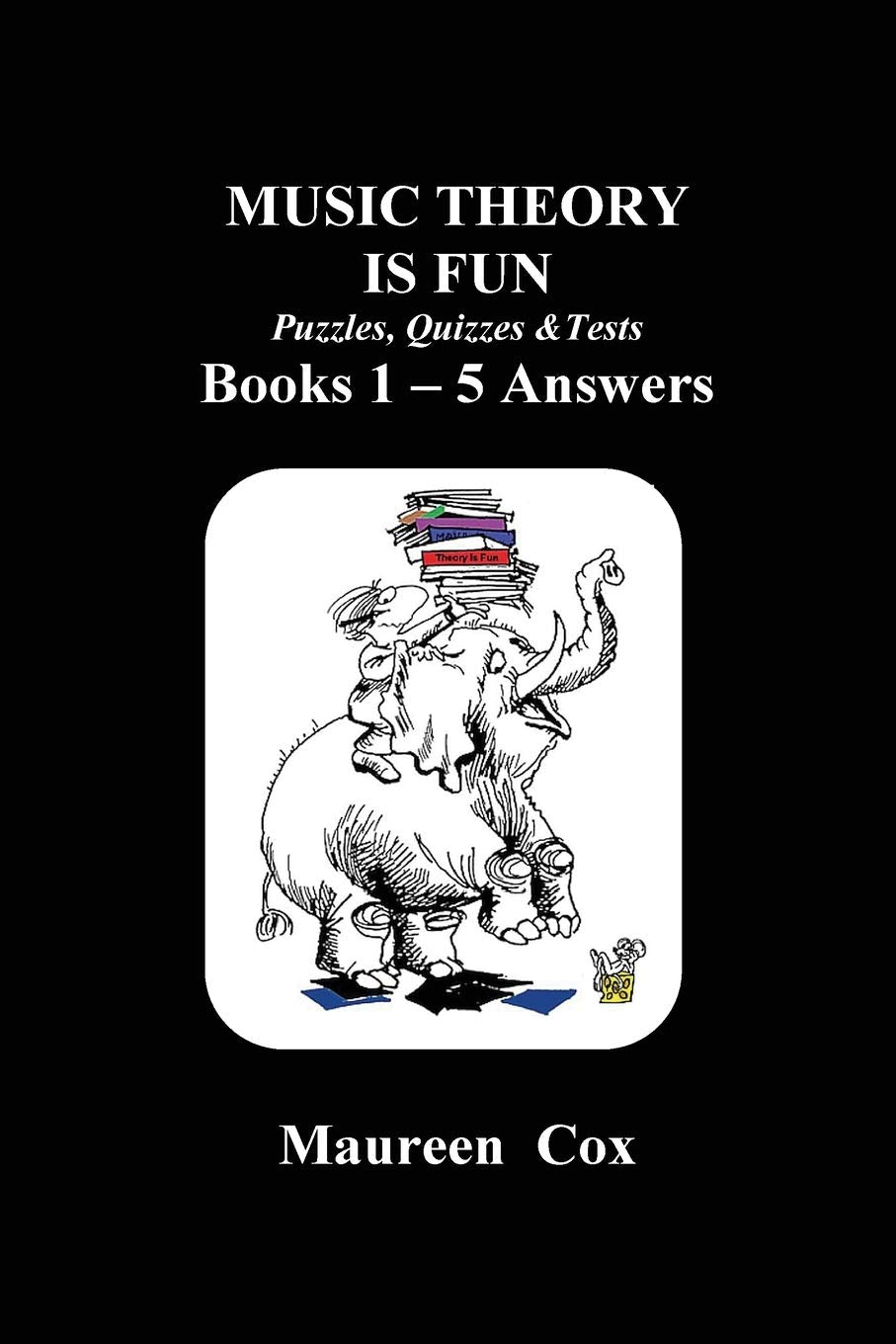 MUSIC THEORY IS FUN Puzzles, Quizzes & Tests Books 1 - 5 Answers Arts & Music