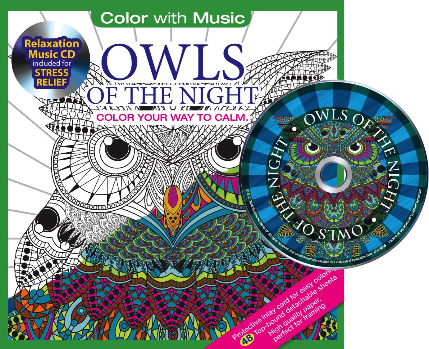 Owls of the Night: Color Your Way to Calm Hobbies & Crafts