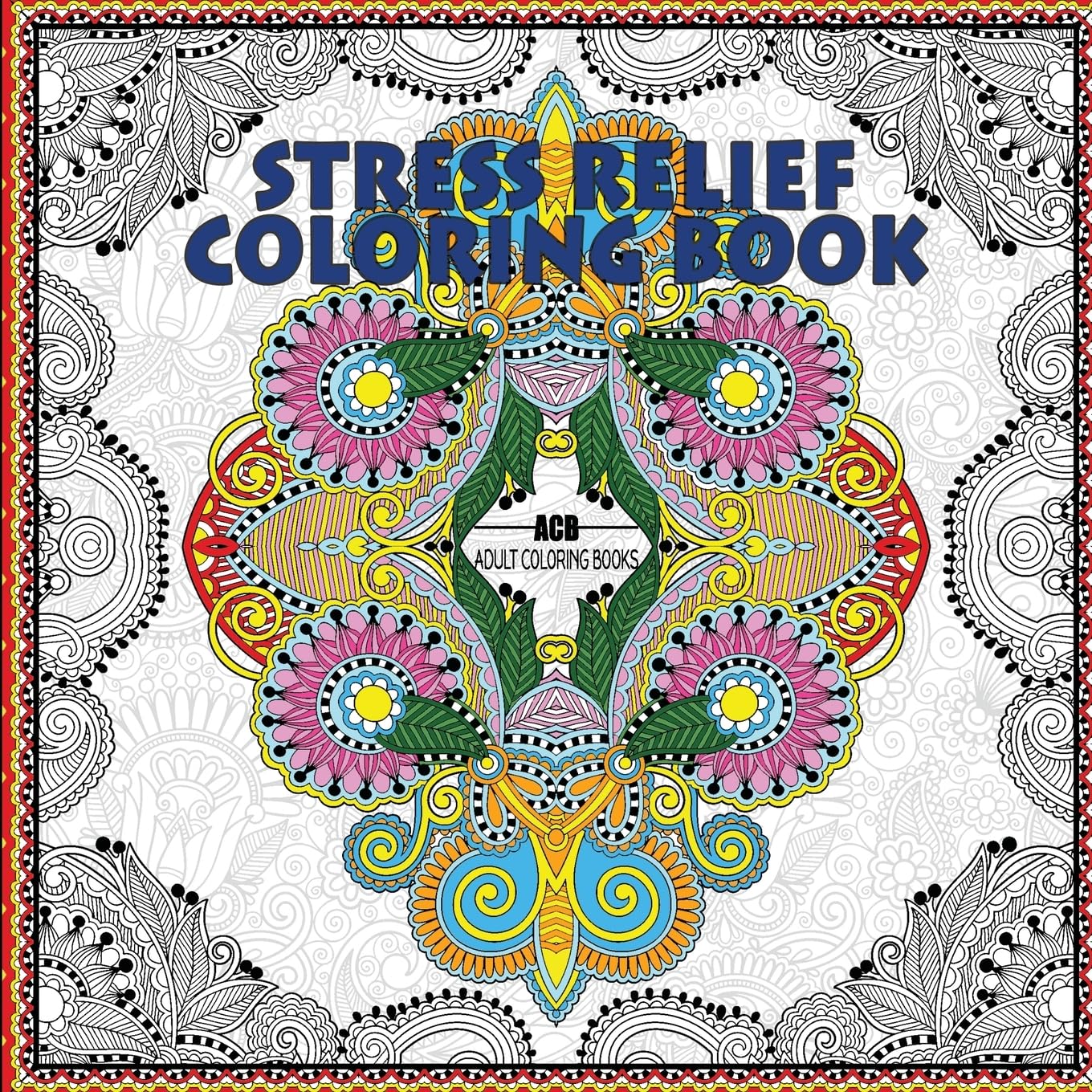 Stress Relief Coloring Book Film, Art & Culture