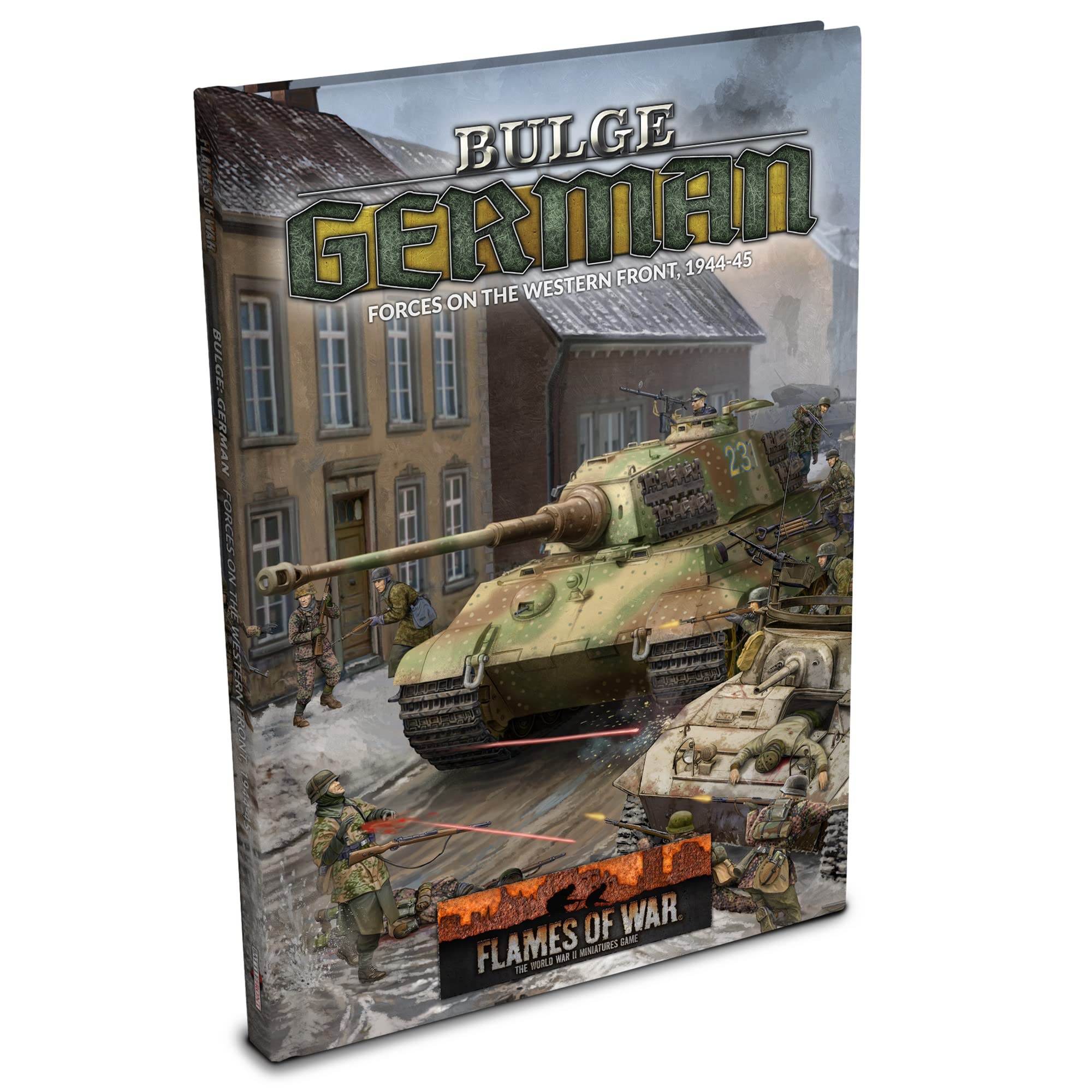 Bulge: German: (Late War 128p A4 HB) (FLAMES OF WAR) Leisure & Fun