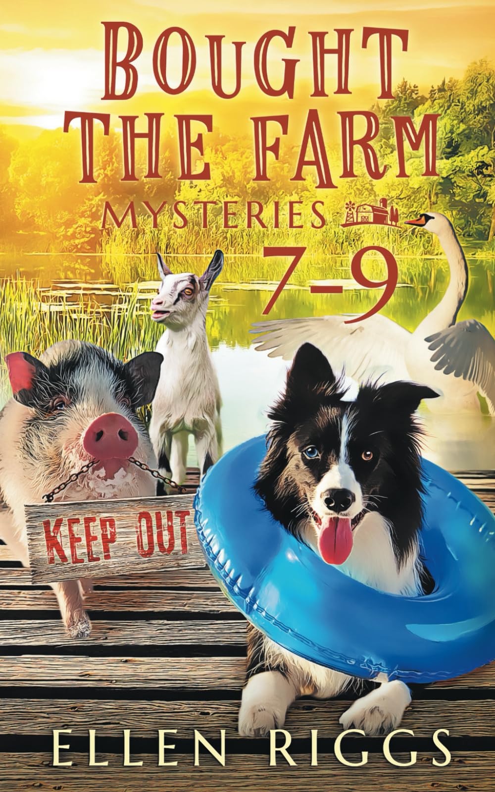 Bought the Farm Mysteries Books 7-9 (Bought-the-Farm Mystery) Detective & CSI