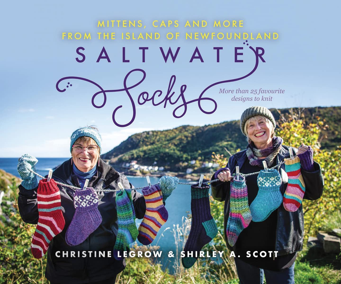 Saltwater Socks, Caps, Mittens and More: Caps, Mittens, and More from the Island of Newfoundland General education