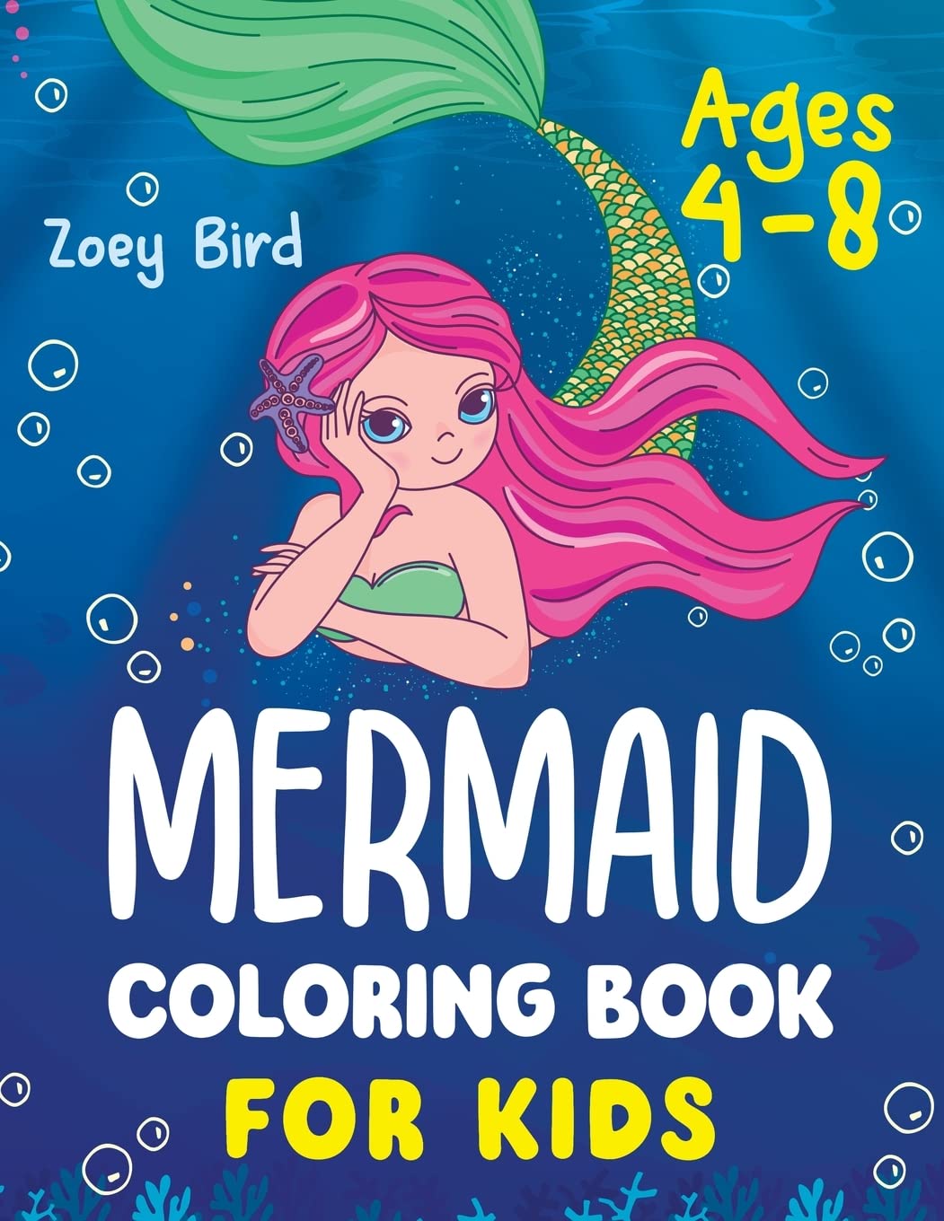 Mermaid Coloring Book for Kids Non-fiction