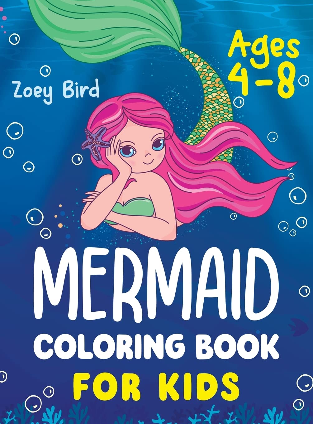 Mermaid Coloring Book for Kids Non-fiction
