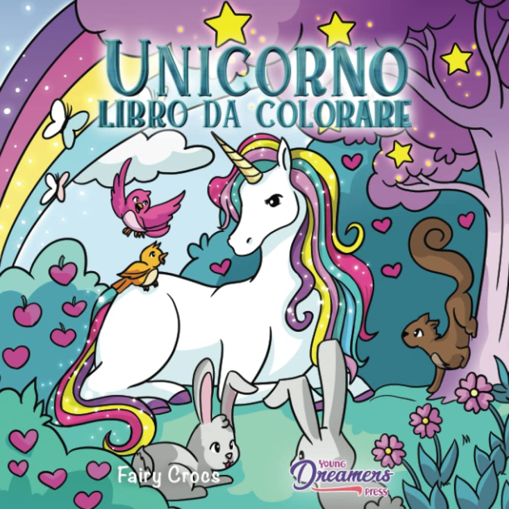 Unicorno libro da colorare Living & Furnishing