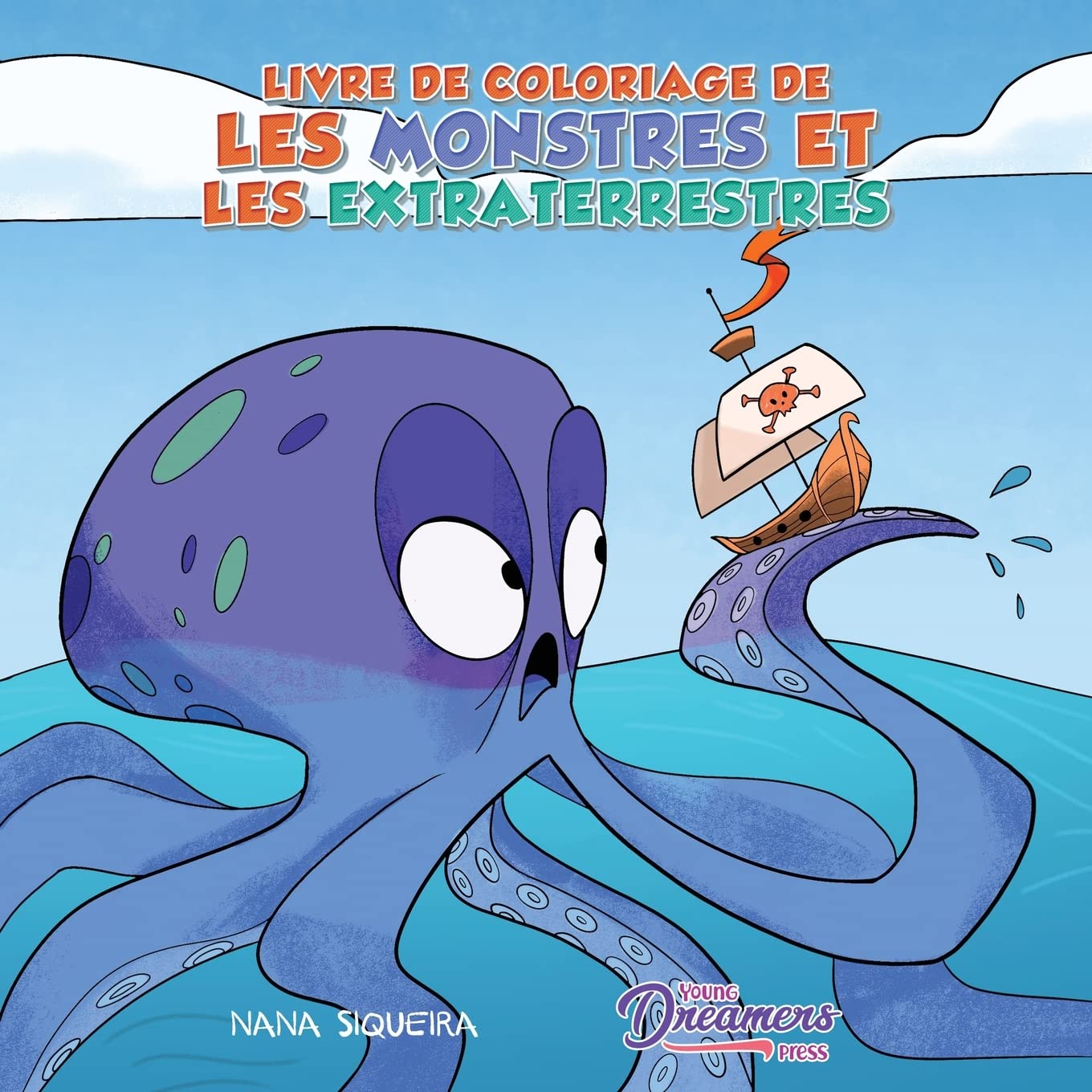 Livre de coloriage de les monstres et les extraterrestres: Pour les enfants de 4 à 8 ans book