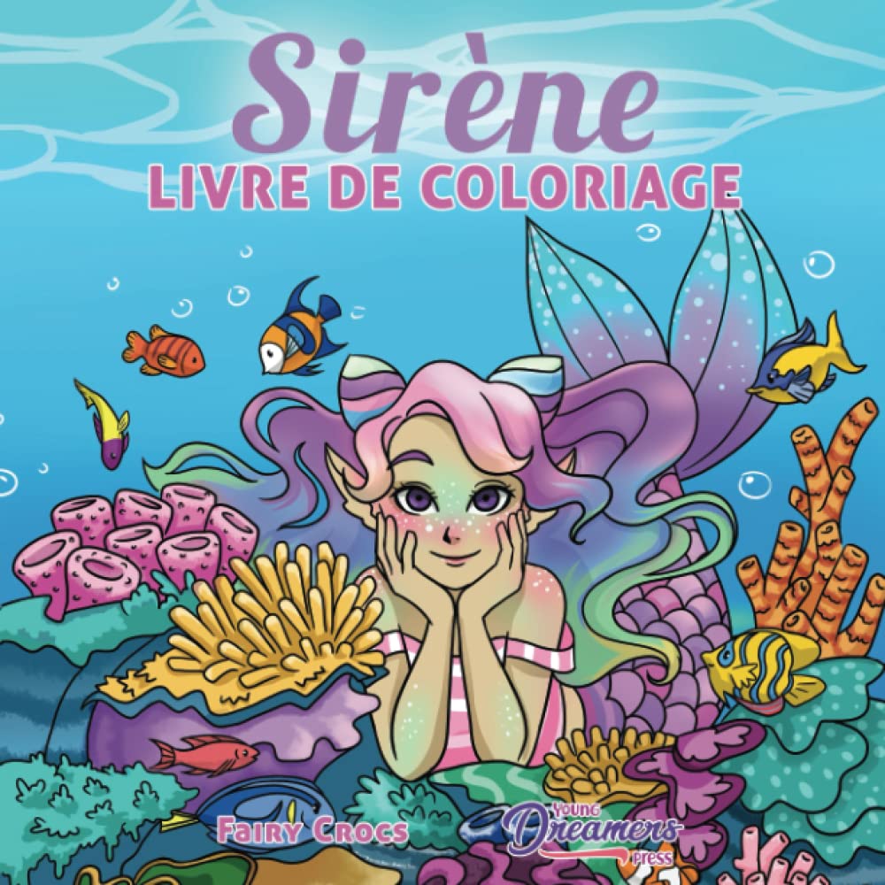 Sirène livre de coloriage: Pour les enfants de 4 à 8 ans, 9-12 ans book
