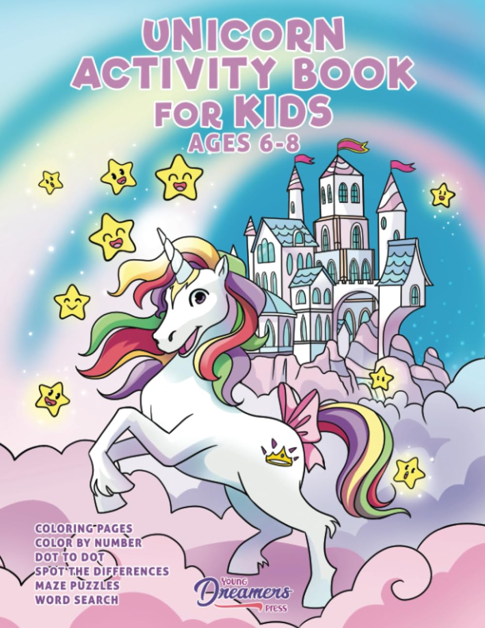 Unicorn Activity Book for Kids Ages 6-8 Non-fiction