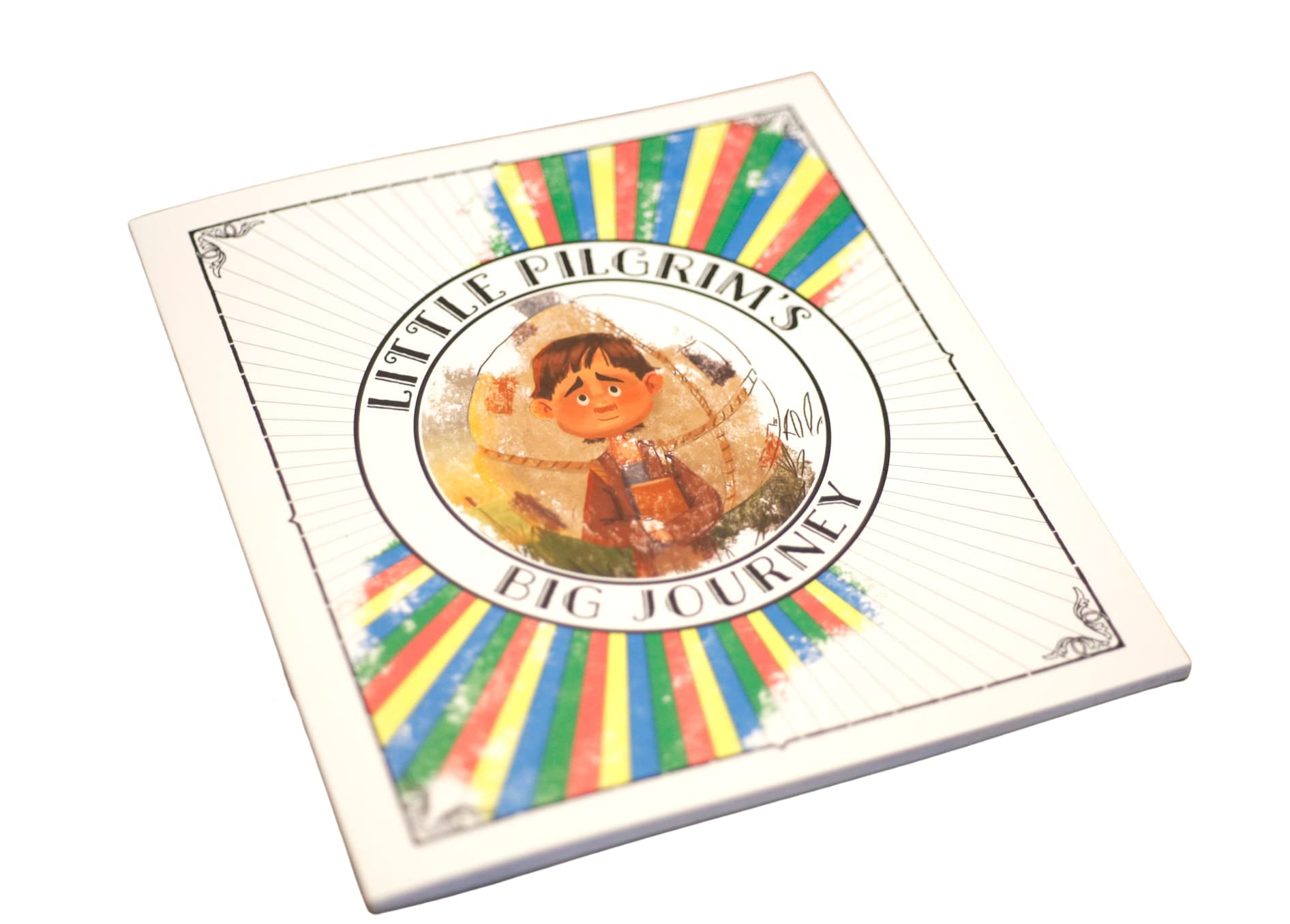 Little Pilgrim's Big Journey: Coloring Book Set (Includes Fold-Out Map and Stickers) Books