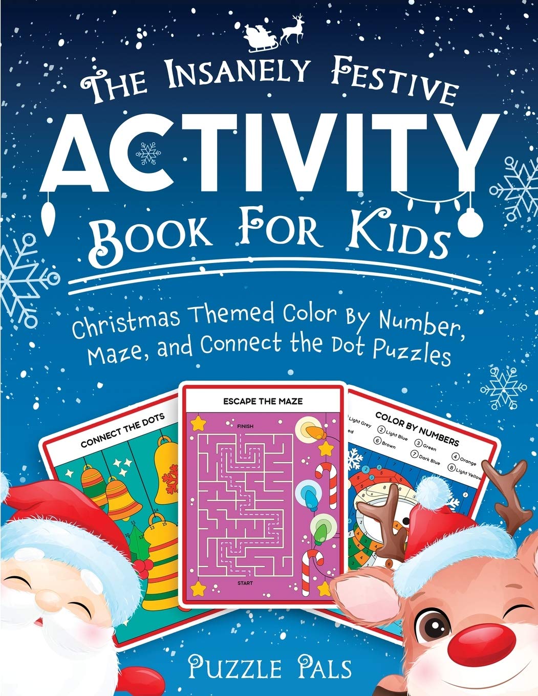 The Insanely Festive Activity Book For Kids Non-fiction