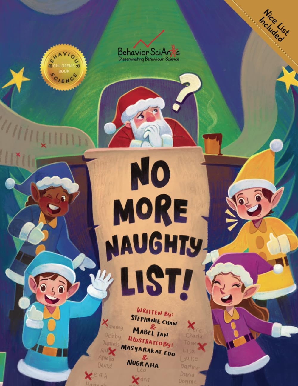 No More Naughty List!: A Children's Christmas Story About Inclusion, Diversity, Equity, and Access (IDEA) as the True Meanings of Christmas (Behavior Science Children's Books) Film, Art & Culture