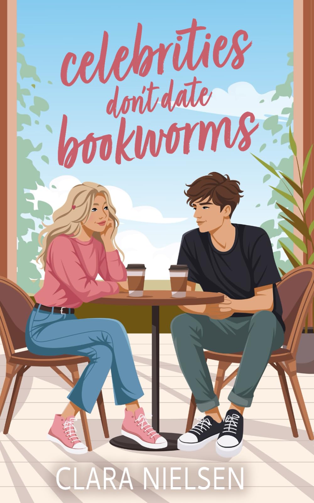 Celebrities Don't Date Bookworms: A YA Sweet Romance (Texting the Boyband) Romance