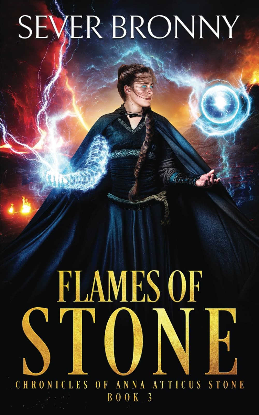 Flames of Stone (Chronicles of Anna Atticus Stone, Band 3) Fantasy & Sci-Fi