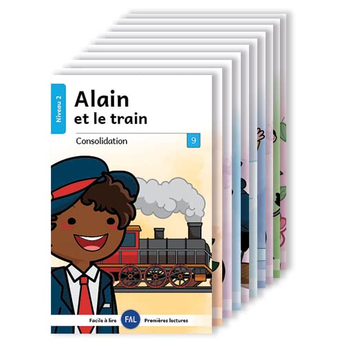 Consolidation 2 - 10 livres pour apprendre la lecture - Facile à lire - Pour lecteurs débutants de CP ou CE1 - Progression par niveau - Décodage aisé pour difficultés book