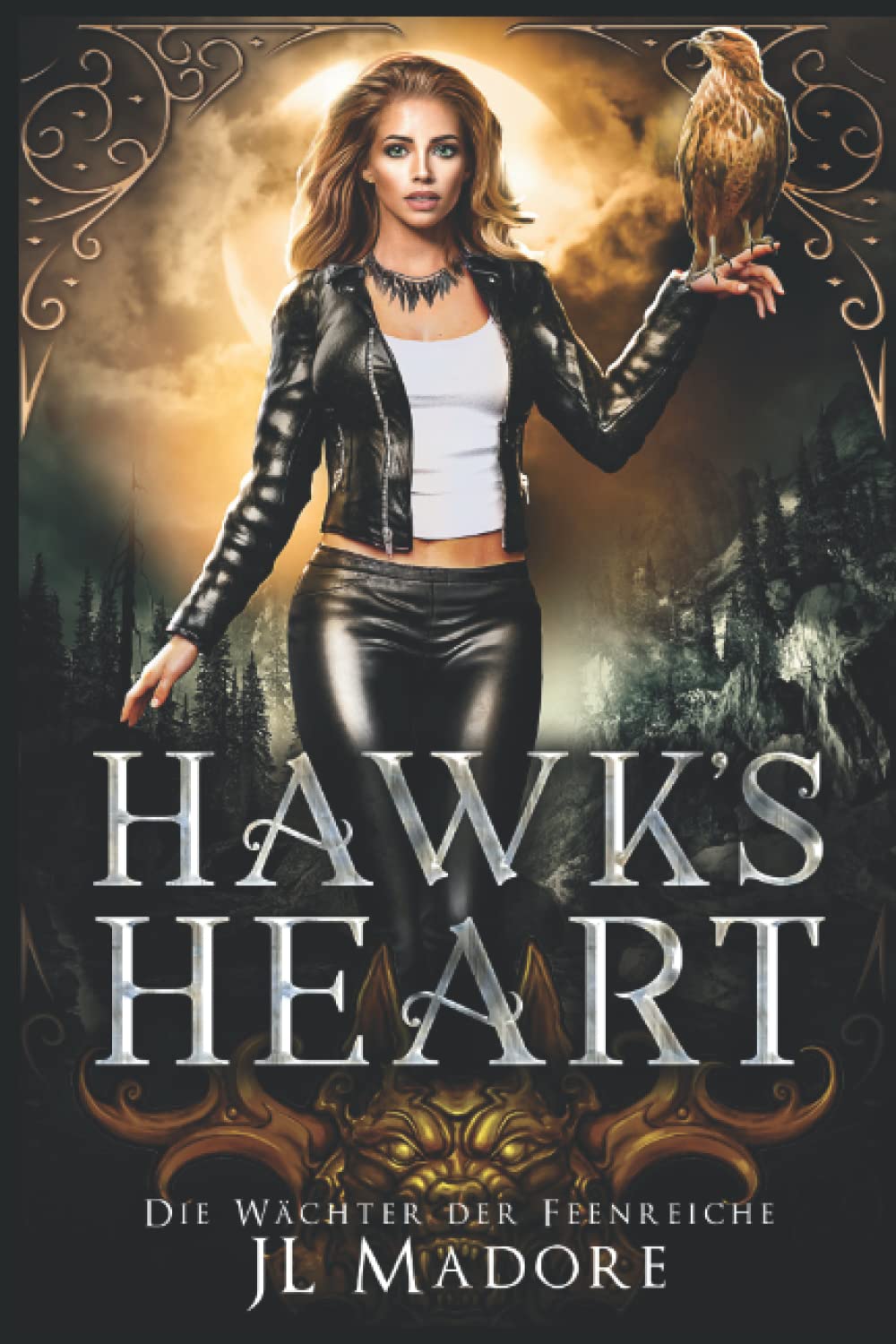 Hawk's Heart: Ein paranormaler Liebesroman (Die Wächter der Feenreiche, Band 4) Action & Adventure