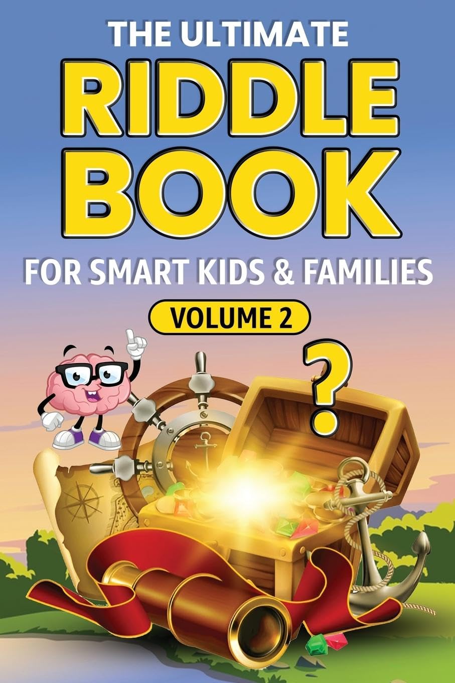 THE ULTIMATE RIDDLE BOOK FOR SMART KIDS & FAMILIES Volume 2 Tiptoi & Games